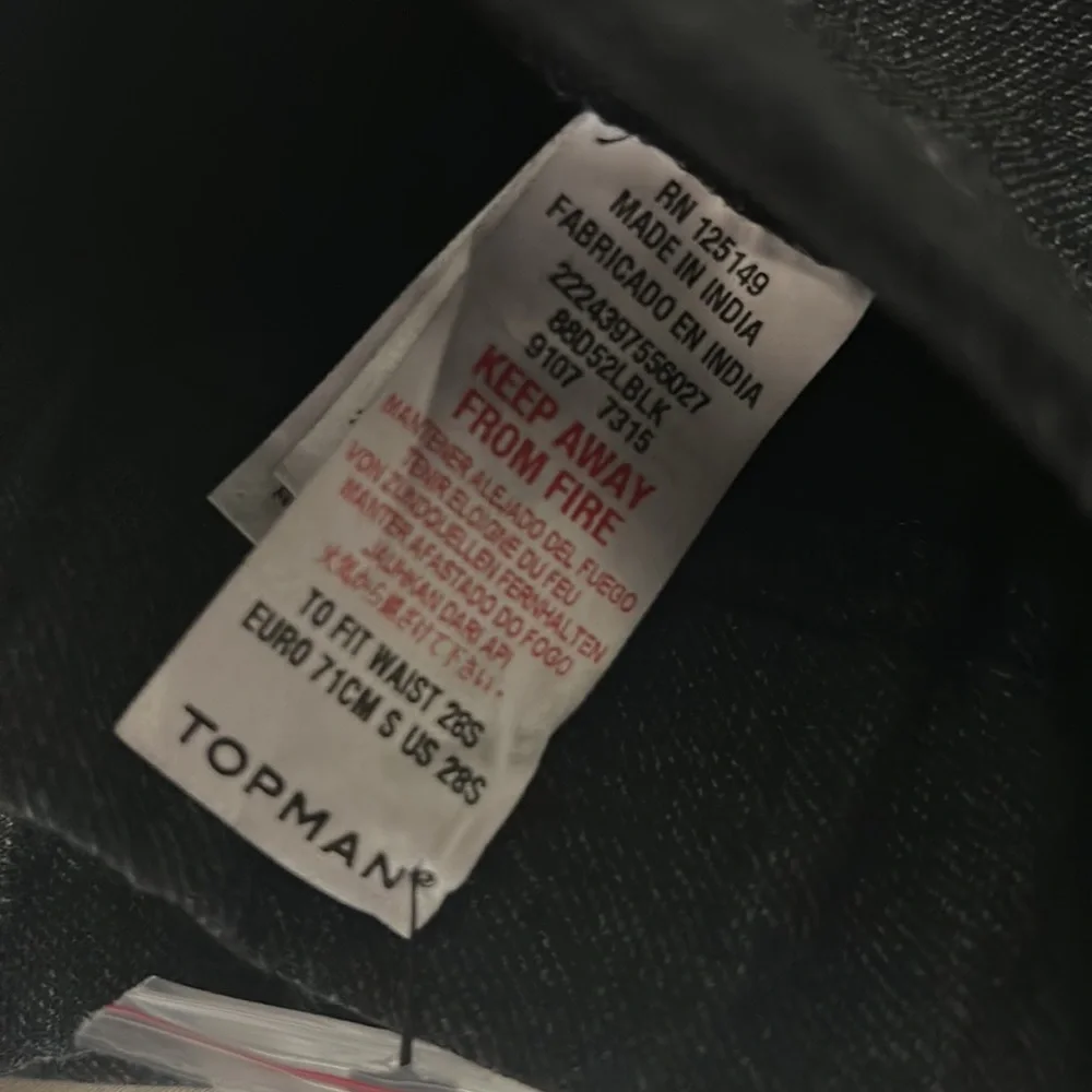 Topman skinny dress pants slim elastic adjustable suit sz 28S euro 71 cm grey - Picture 6 of 6